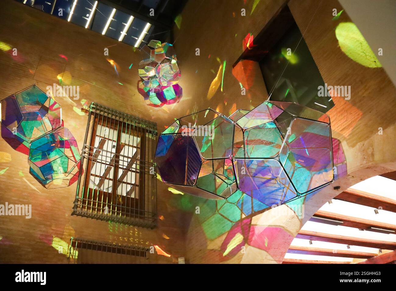 Valencia, Spagna - 27 dicembre 2024: Centro artistico Hortensia Herrero a Valencia Foto Stock