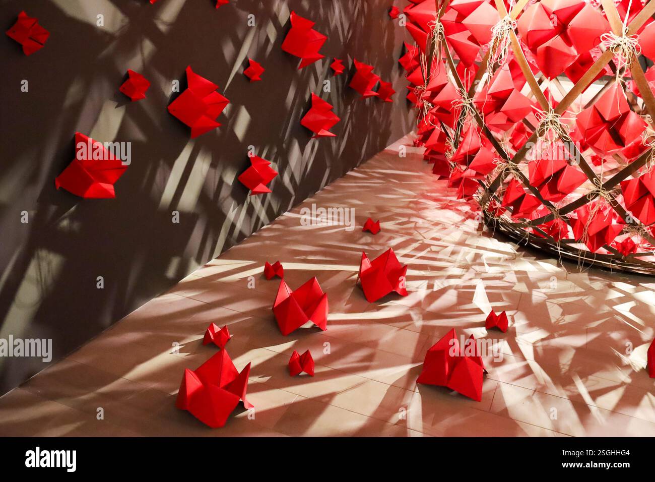 Valencia, Spagna - 27 dicembre 2024: Centro artistico Hortensia Herrero a Valencia Foto Stock