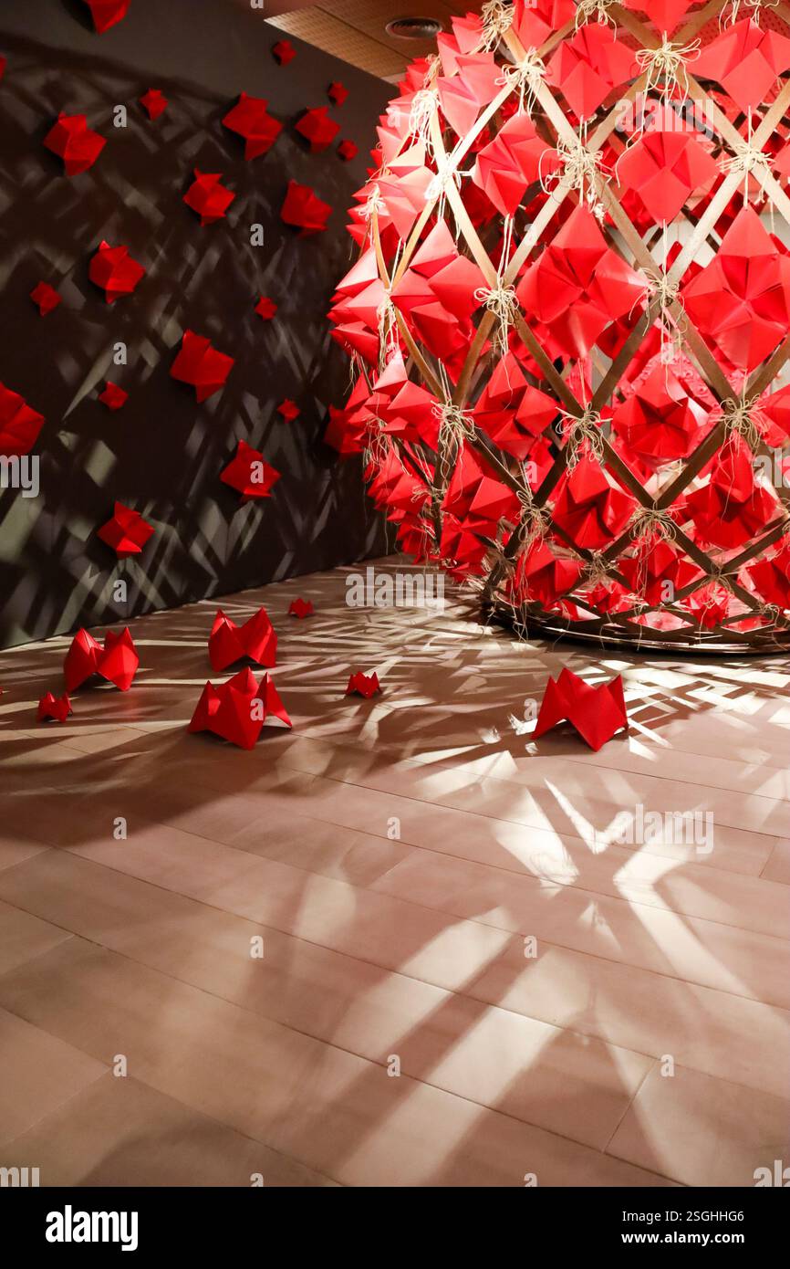 Valencia, Spagna - 27 dicembre 2024: Centro artistico Hortensia Herrero a Valencia Foto Stock