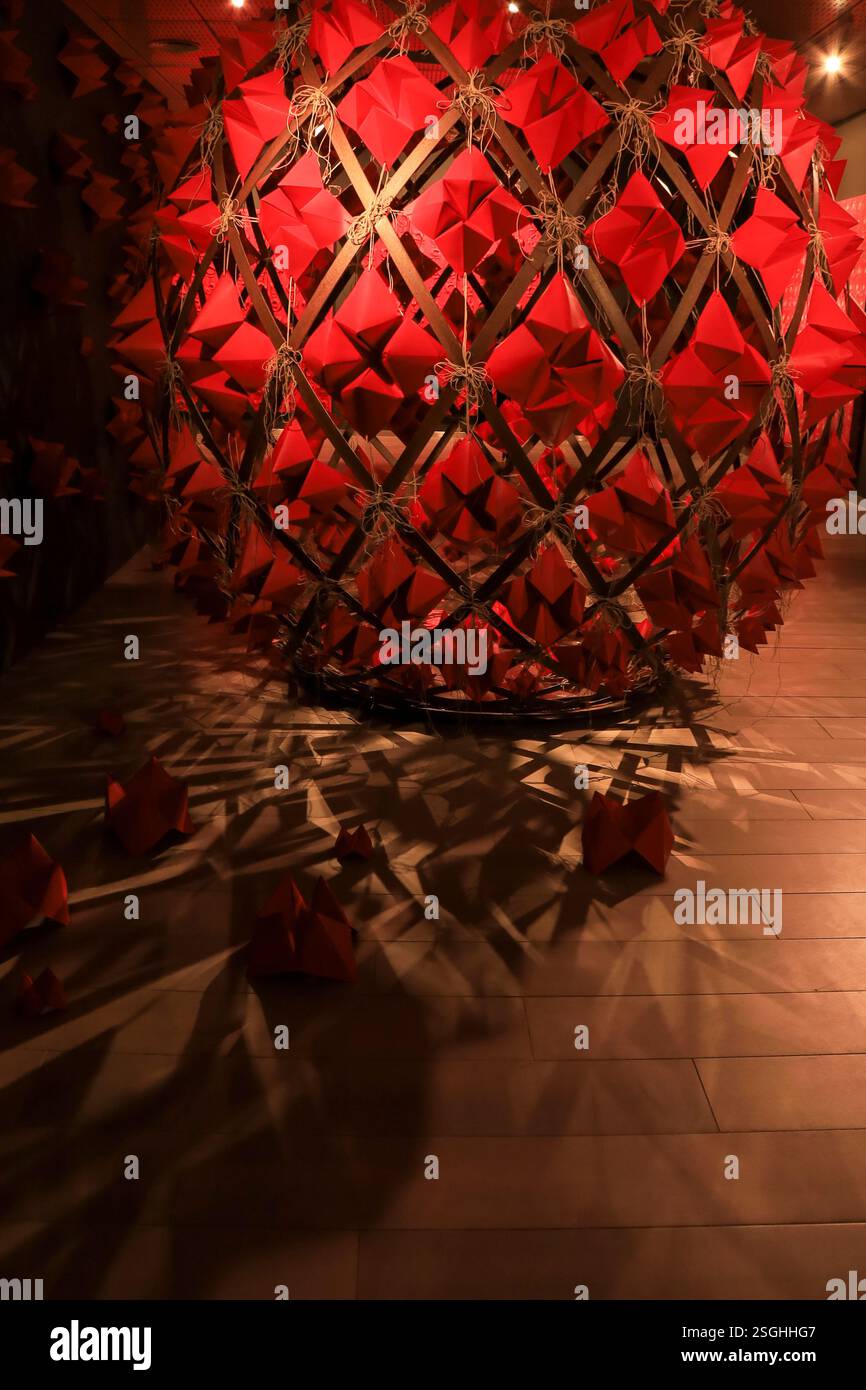 Valencia, Spagna - 27 dicembre 2024: Centro artistico Hortensia Herrero a Valencia Foto Stock