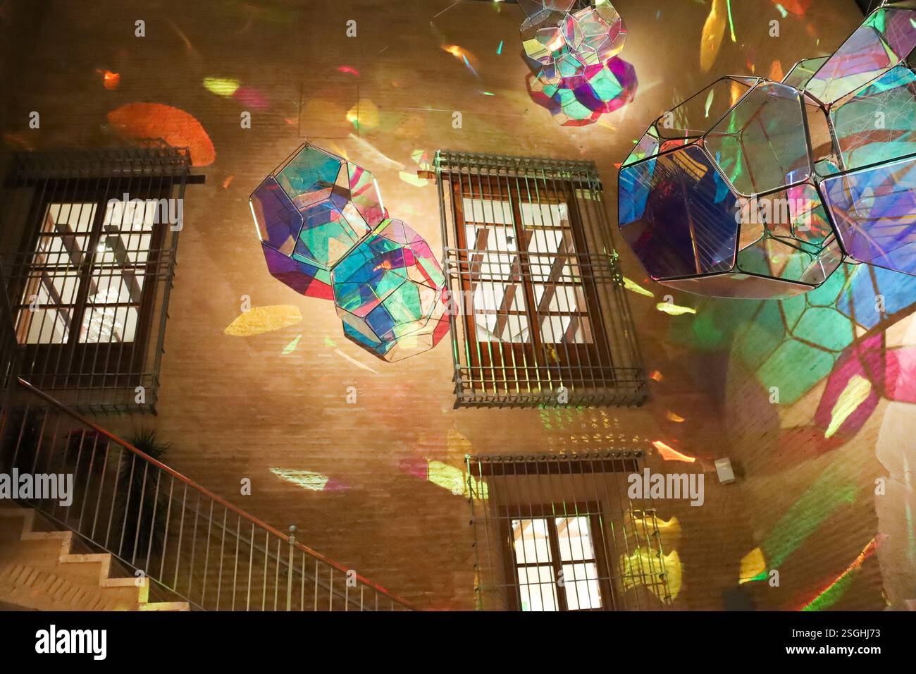 Valencia, Spagna - 27 dicembre 2024: Centro artistico Hortensia Herrero a Valencia Foto Stock