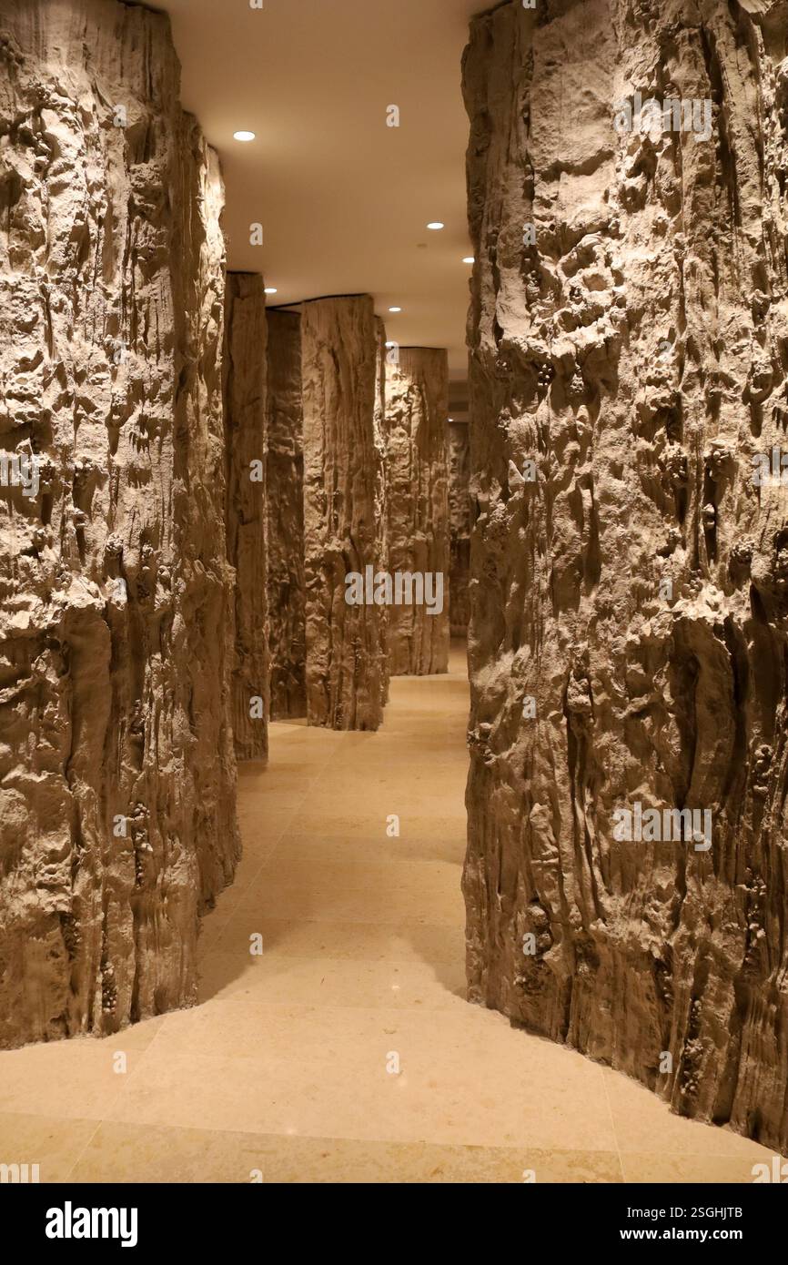 Valencia, Spagna - 27 dicembre 2024: Centro artistico Hortensia Herrero a Valencia Foto Stock