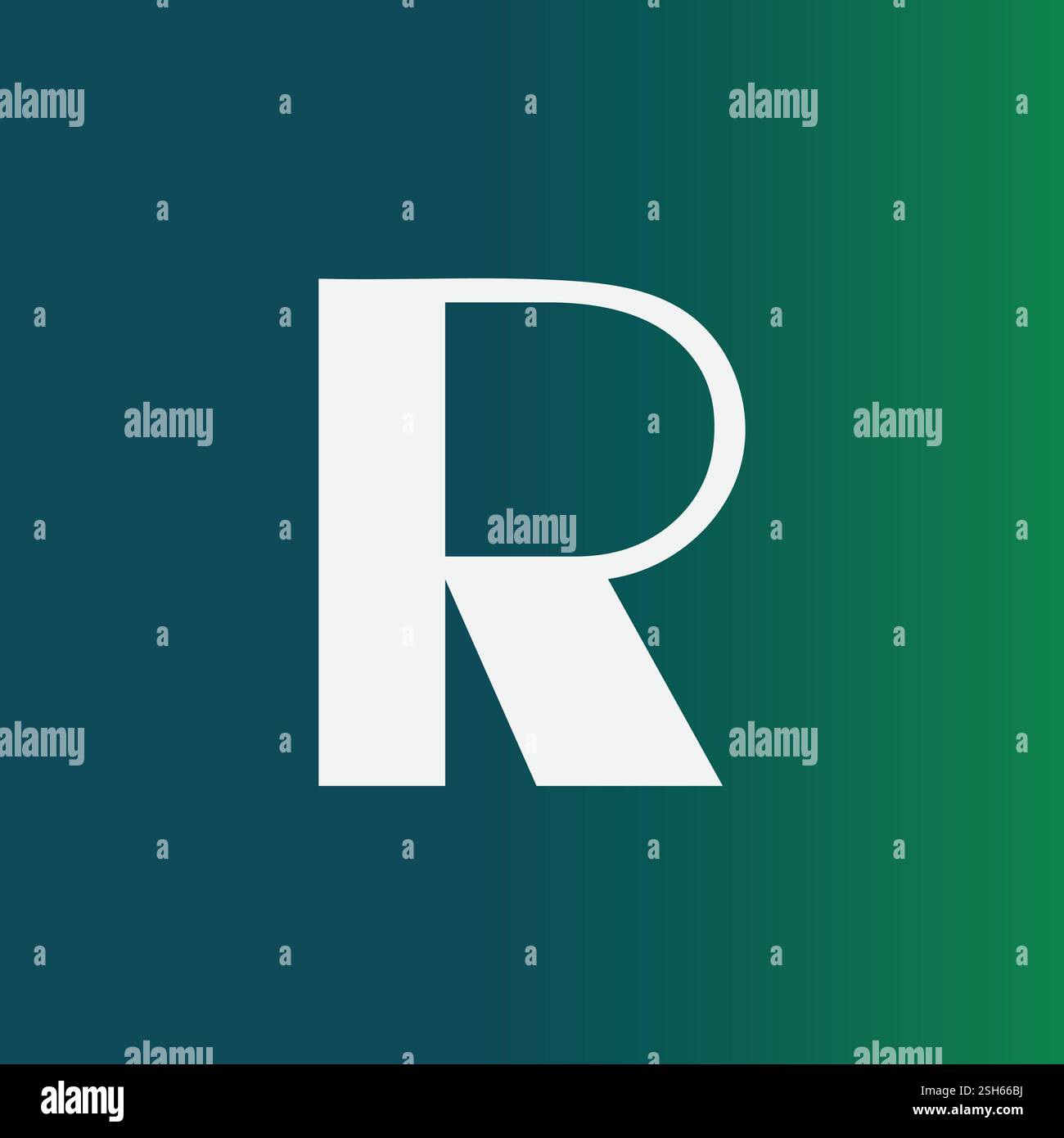 R file vacktor logo Illustrazione Vettoriale