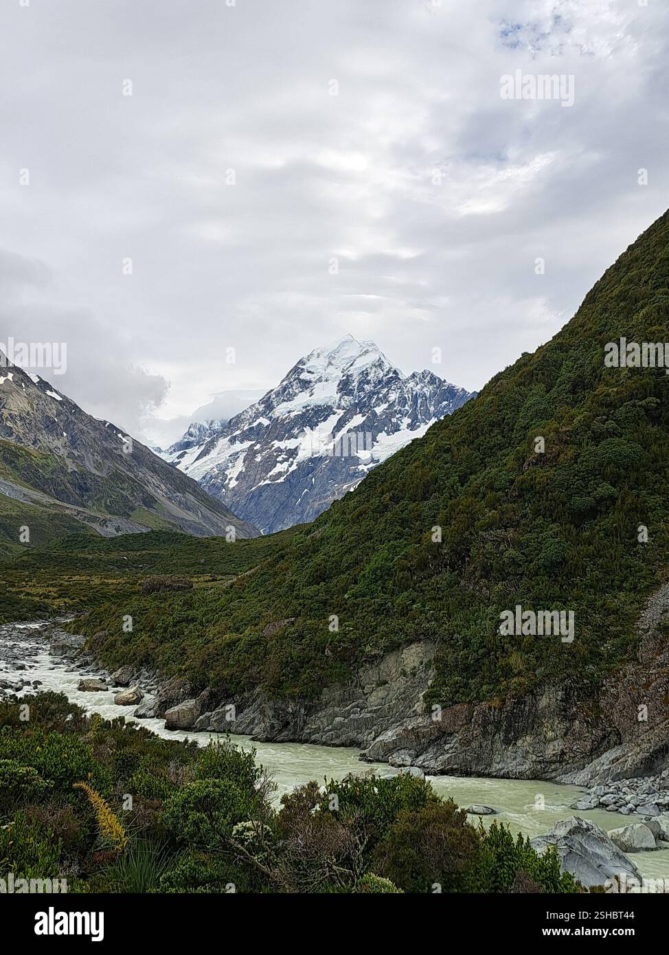 Aoraki, Mt Cook Foto Stock