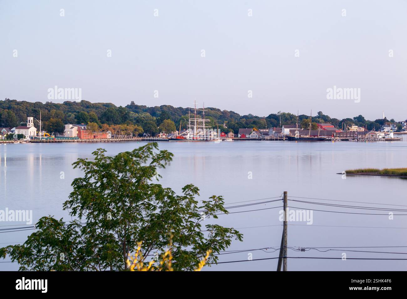 Il ponte Robert F. Kennedy sul fiume Harlem che collega l'isola di Manhattan al Queens, New York Foto Stock