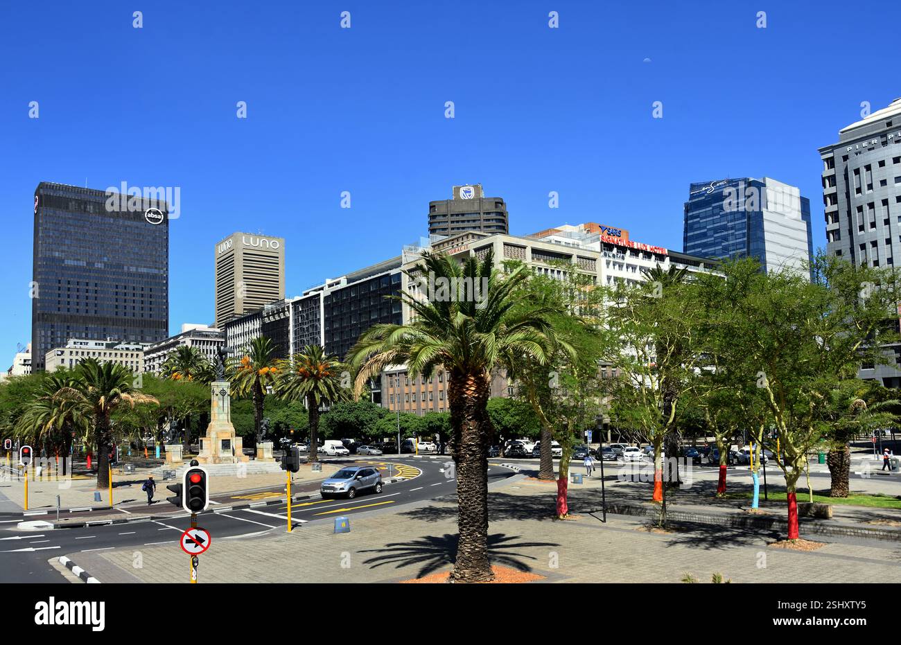 Business, commerciale, Centro, Centro, Centro, città del Capo, Sud Africa, RSA, Repubblica del Sud Africa, ( sviluppo di edifici moderni ) Foto Stock
