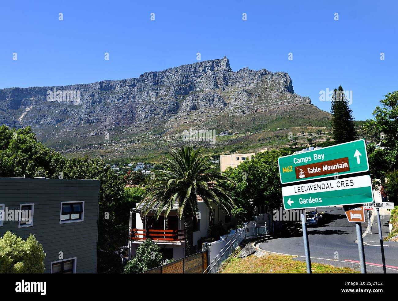 Table Mountain , città del Capo, Sud Africa, RSA, Repubblica del Sudafrica, Foto Stock