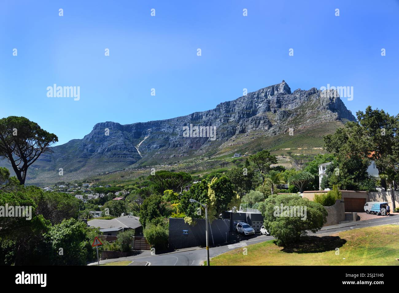 Table Mountain , città del Capo, Sud Africa, RSA, Repubblica del Sudafrica, Foto Stock
