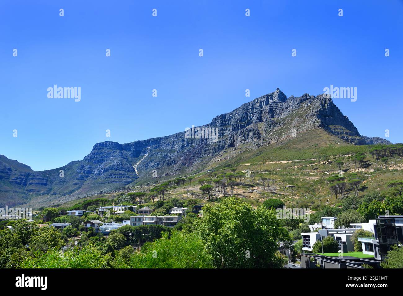 Table Mountain , città del Capo, Sud Africa, RSA, Repubblica del Sudafrica, Foto Stock