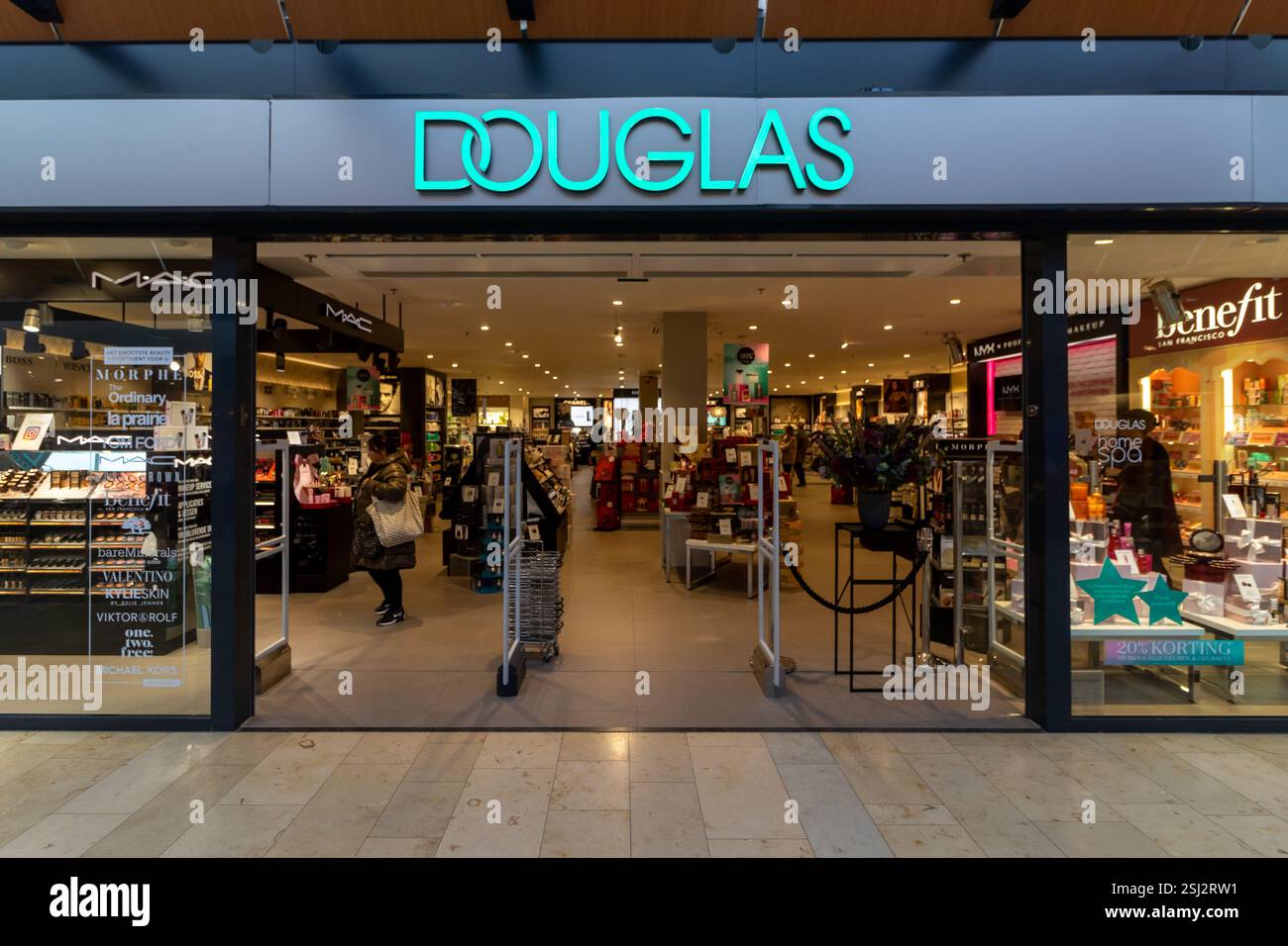 Negozio Douglas, shopping Cityplaza, passaggio 3 Nieuwegein Utrecht Paesi Bassi Foto Stock