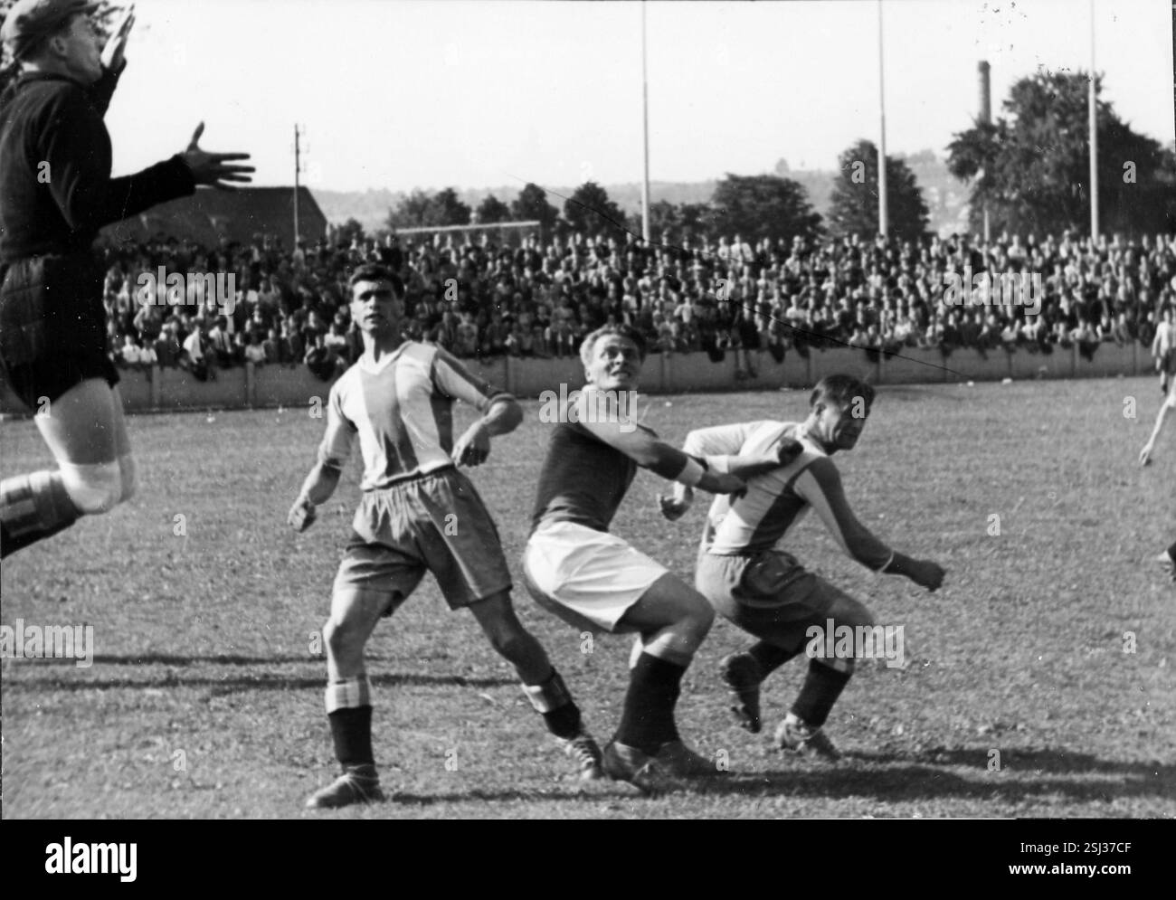 --- NLA 1944/45: FC Zürich - FC la Chaux de Fonds#NLA 1944/45: FC Zürich - FC la Chaux de Fonds Foto Stock