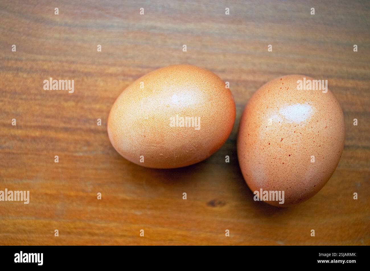 Aumento dei prezzi delle uova. L'impatto dell'influenza aviaria sull'industria avicola. Foto Stock