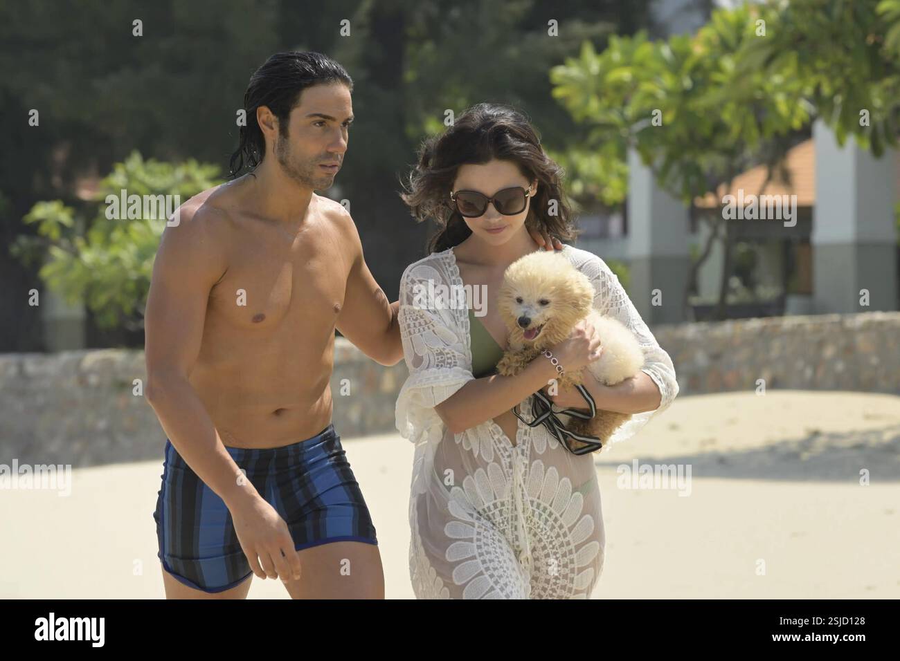 The Serpent TV Series 2021 UK scritto da Richard Warlow, Toby Finlay Tahar Rahim, Jenna Coleman Foto Stock