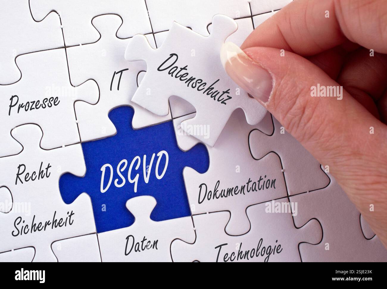 GDPR, protezione dei dati, regolamento generale sulla protezione dei dati, regolamento di base, archiviazione dei dati, elaborazione dei dati, conformità, linee guida Foto Stock