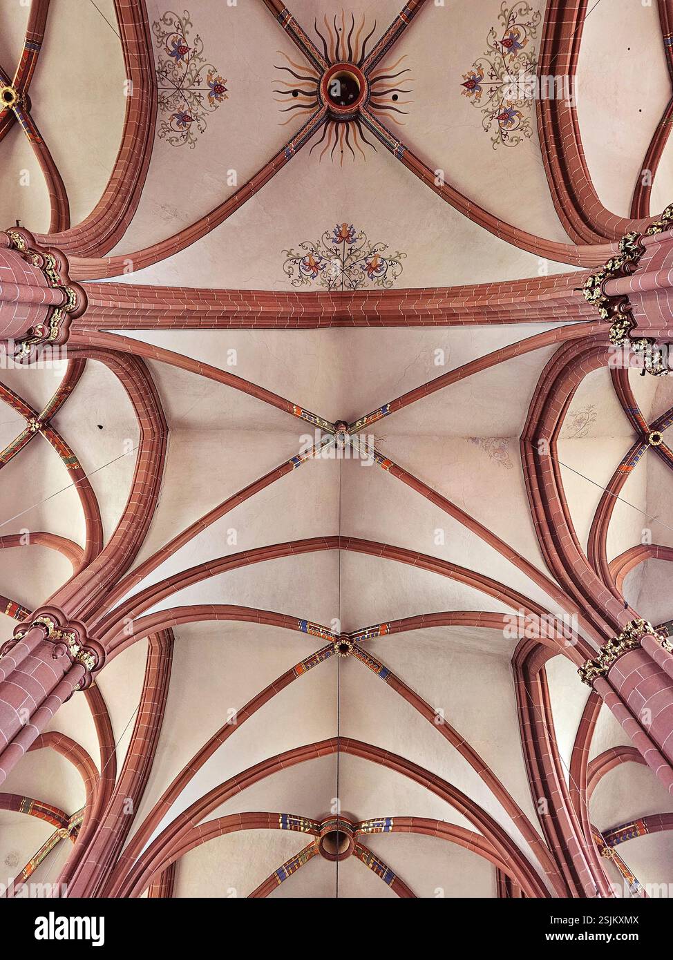 Interno della cattedrale, Wetzlar, Westerwald, Lahntal, Taunus, Assia, Germania Foto Stock Interno della cattedrale, Wetzlar, Westerwald, Lahntal, Taunus, Assia, Germania Foto Stock