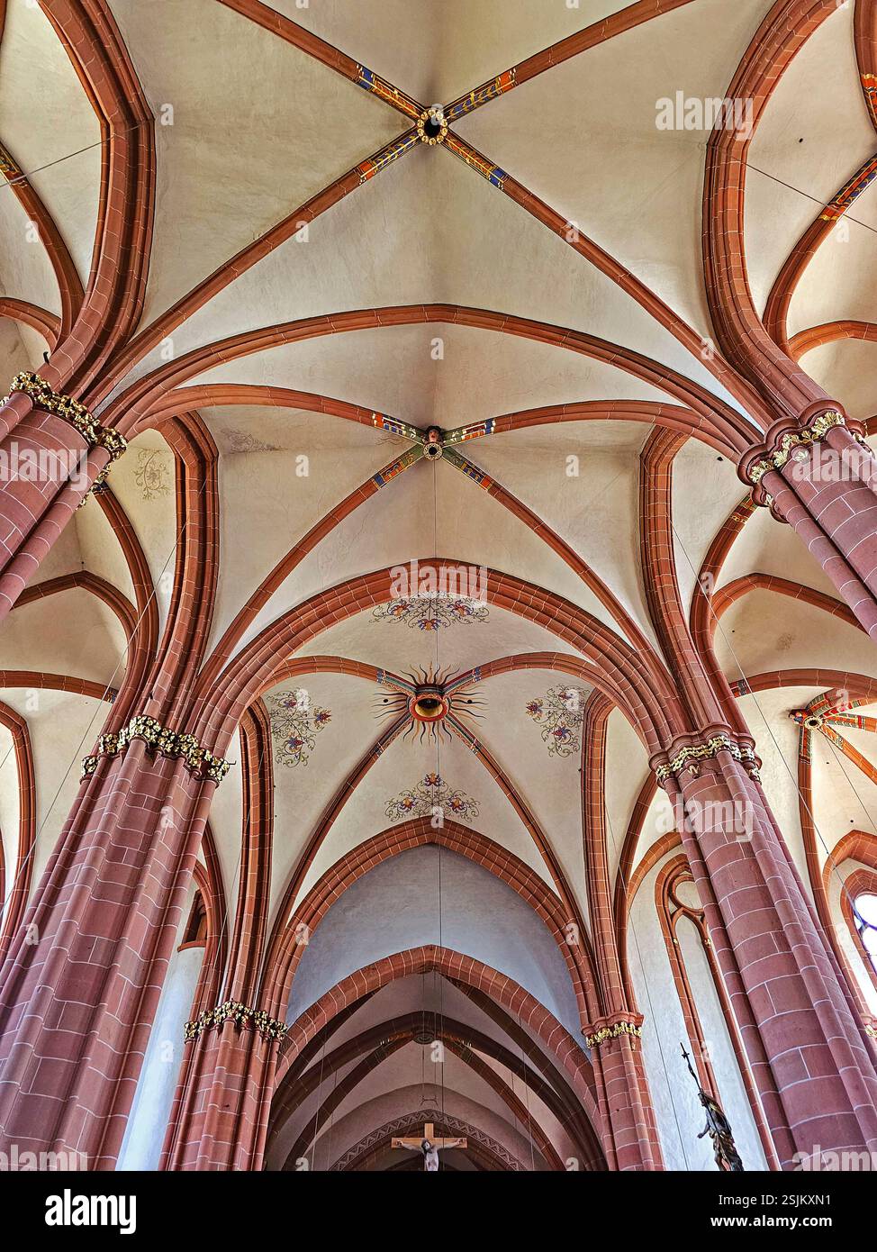 Interno della cattedrale, Wetzlar, Westerwald, Lahntal, Taunus, Assia, Germania Foto Stock Interno della cattedrale, Wetzlar, Westerwald, Lahntal, Taunus, Assia, Germania Foto Stock