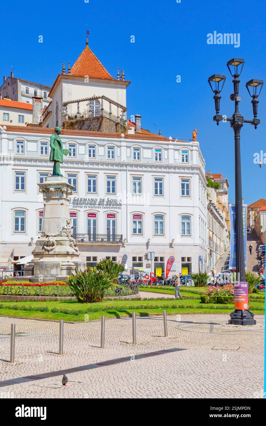 Piazza Portagem, Coimbra, distretto di Coimbra, regione Centro, Portogallo Foto Stock
