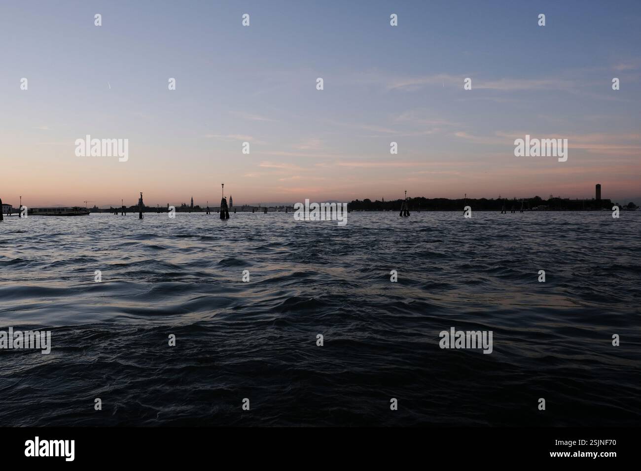 Mediterraneo, natura, paesaggio, mare, acqua, Venezia Foto Stock