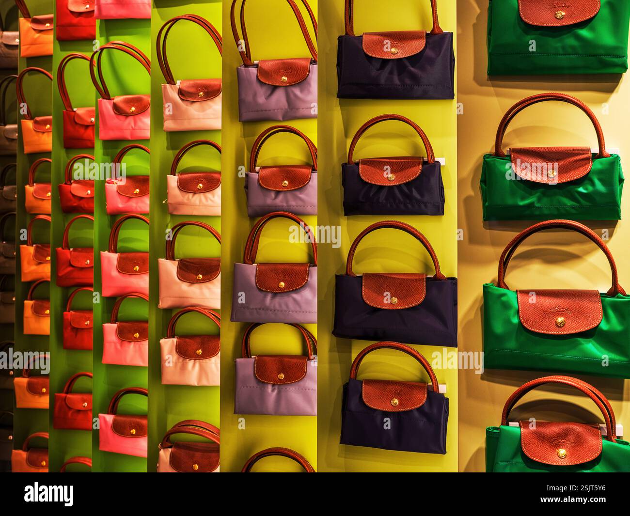 Negozio, borse, Selezione, San Marco, Venezia, Italia Foto Stock