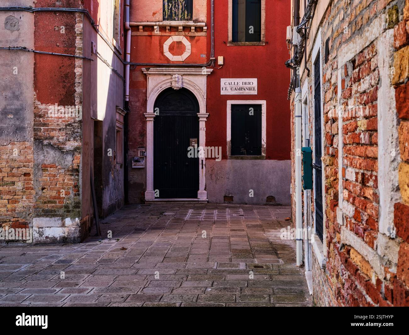 Impressioni all'Arsenale, Venezia, Italia Foto Stock