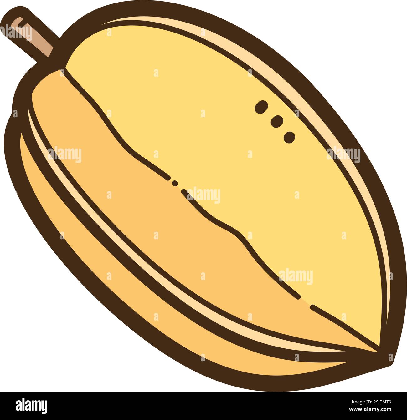Illustrazione e grafica del doodle vettoriale carambola. Fa parte della categoria frutta. Illustrazione Vettoriale