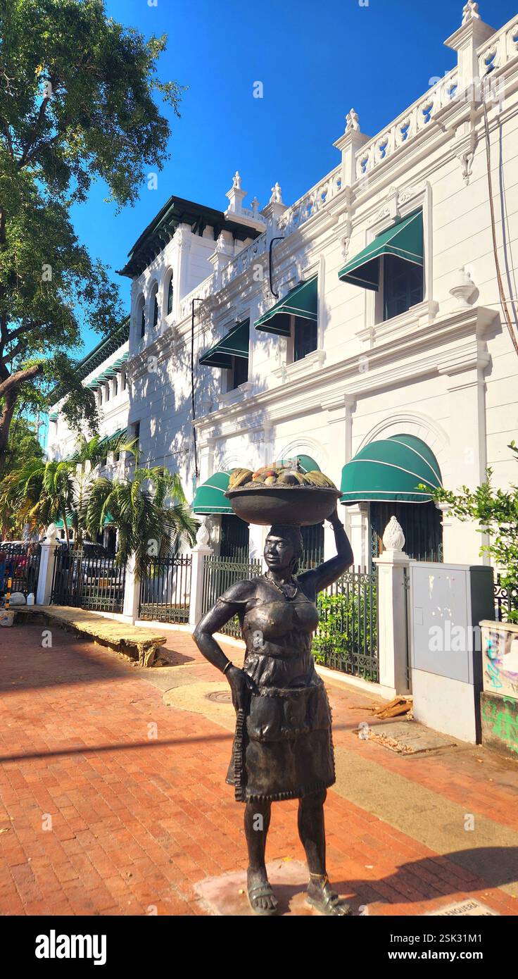 Cartagena Vibes Colombia - Cartagena El Centro - Immagine stock catturata con smartphone