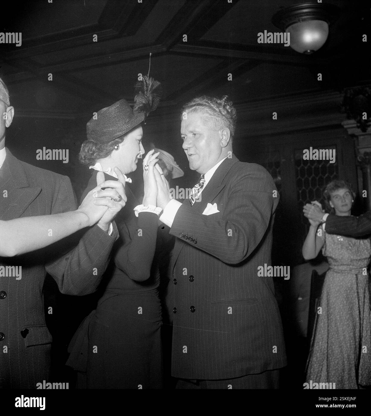 --- Kongress der Standard-Oil in Zürich 1948#Standard-Oil accounting conference a Zurigo 1948- RDB DI DUKAS Foto Stock