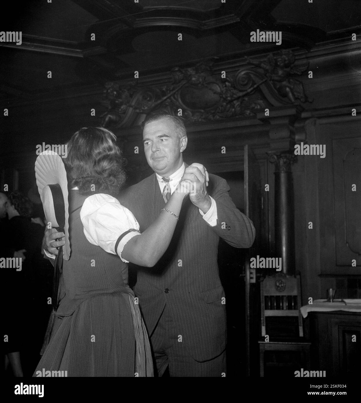 --- Kongress der Standard-Oil in Zürich 1948#Standard-Oil accounting conference a Zurigo 1948- RDB DI DUKAS Foto Stock