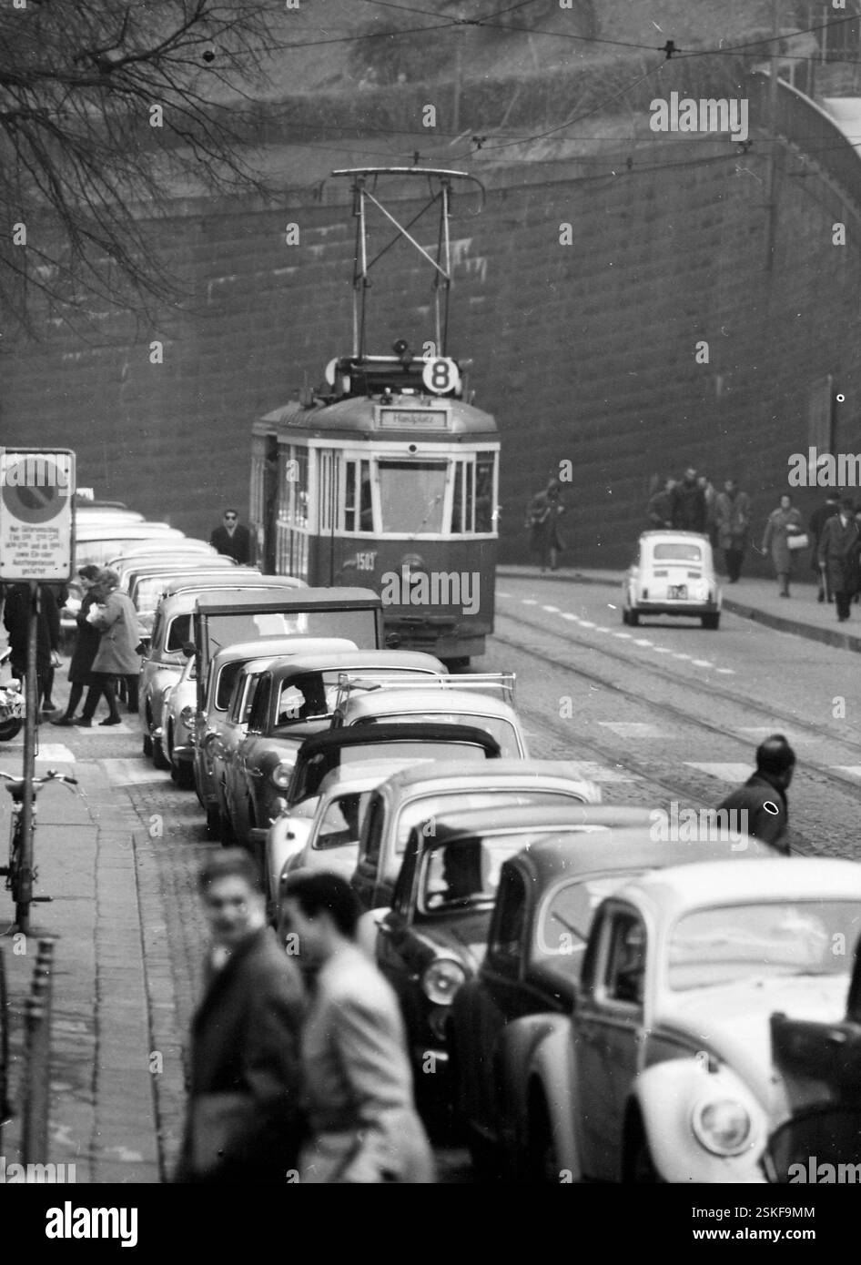 --- Rämistrasse, Zürich, um 1960#Rämistrasse, Zurigo, circa 1960- RDB DI DUKAS Foto Stock