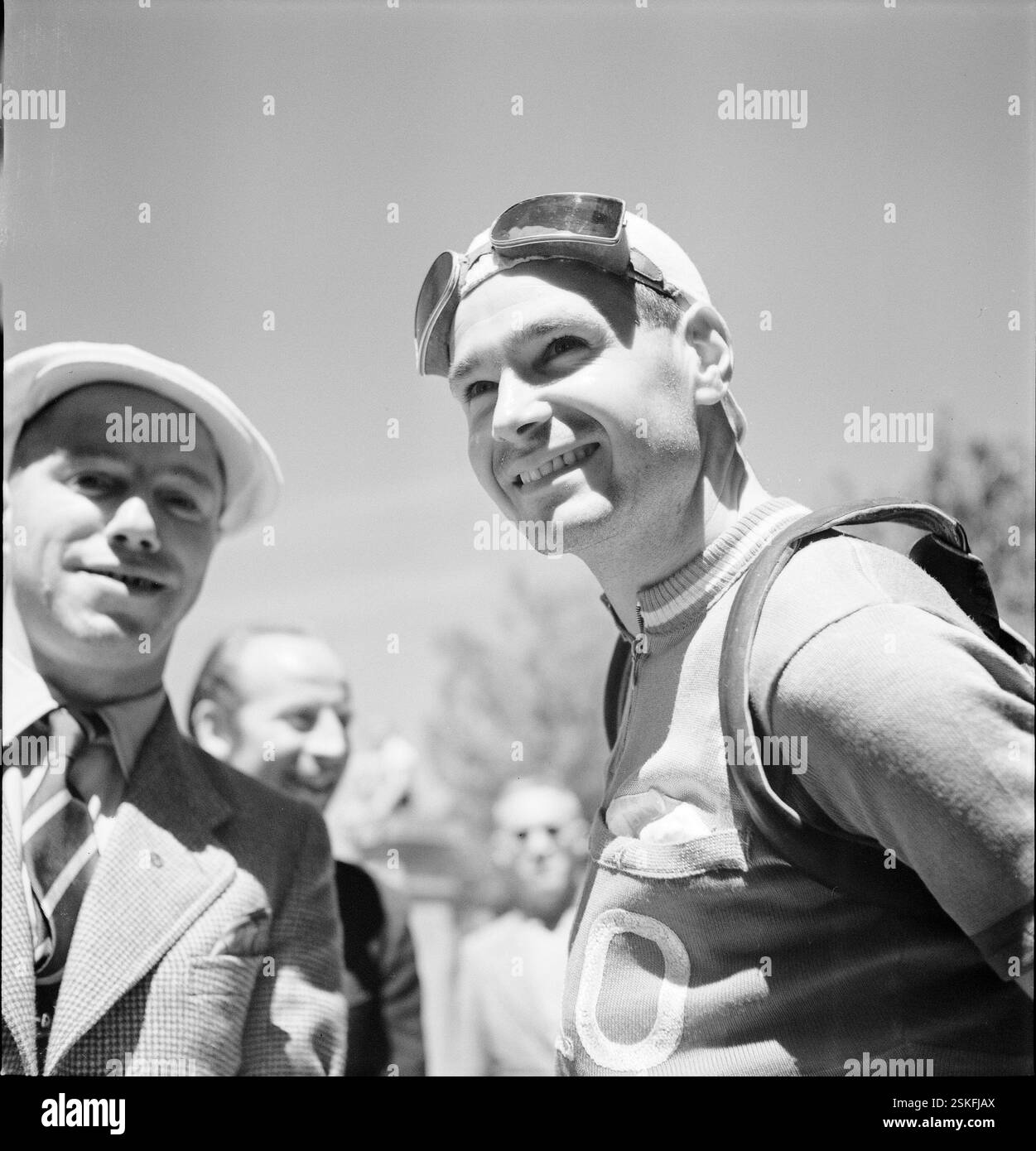 Sepp Wagner (45, Schweiz)--- Tour de Suisse 1946, 4. Etappe#Tour de Suisse 1946, 4° tappa- RDB DI DUKAS Foto Stock
