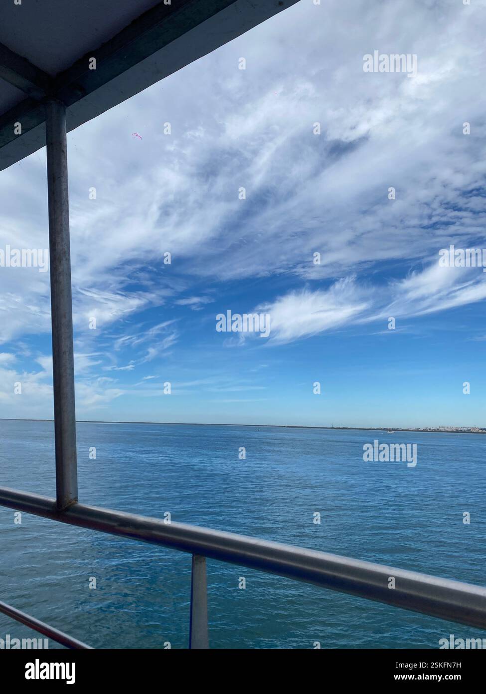 Viaggiando per le strade del Portogallo - Immagine stock catturata con smartphone