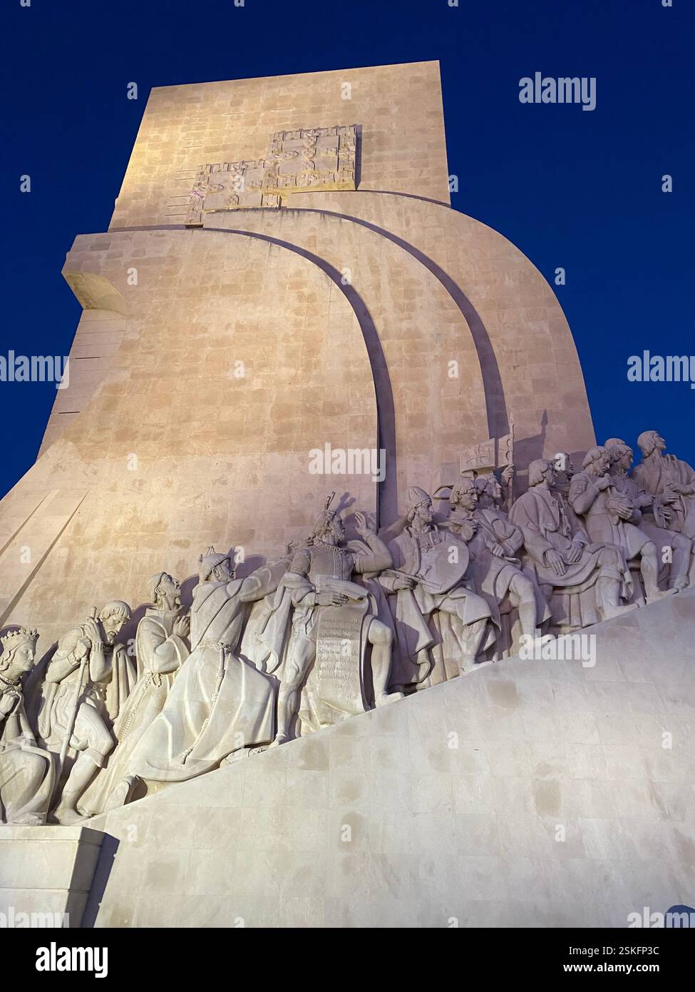 Viaggiando per le strade del Portogallo - Immagine stock catturata con smartphone
