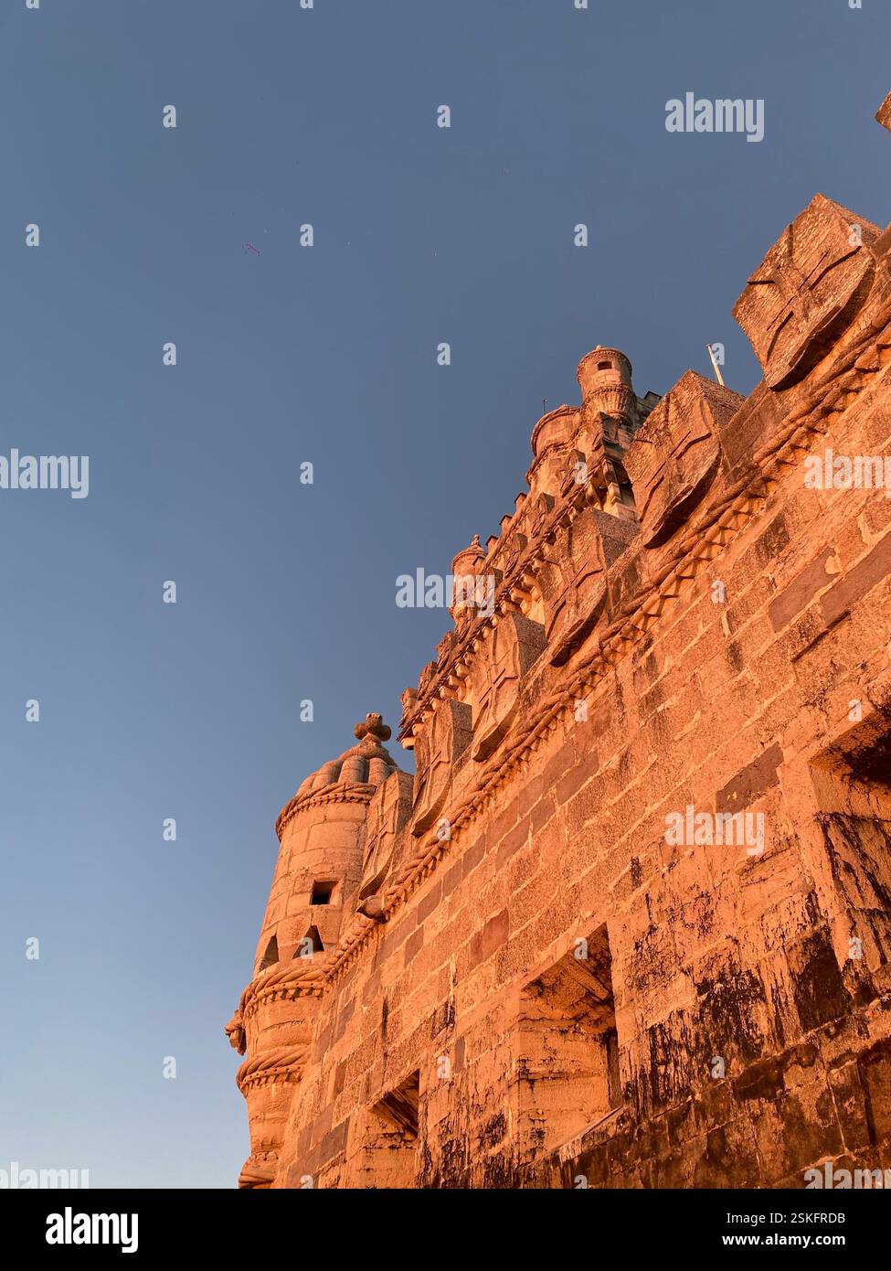 Viaggiando per le strade del Portogallo - Immagine stock catturata con smartphone