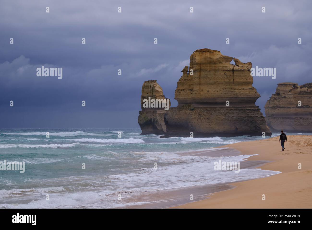 Su Gibson Beach Foto Stock