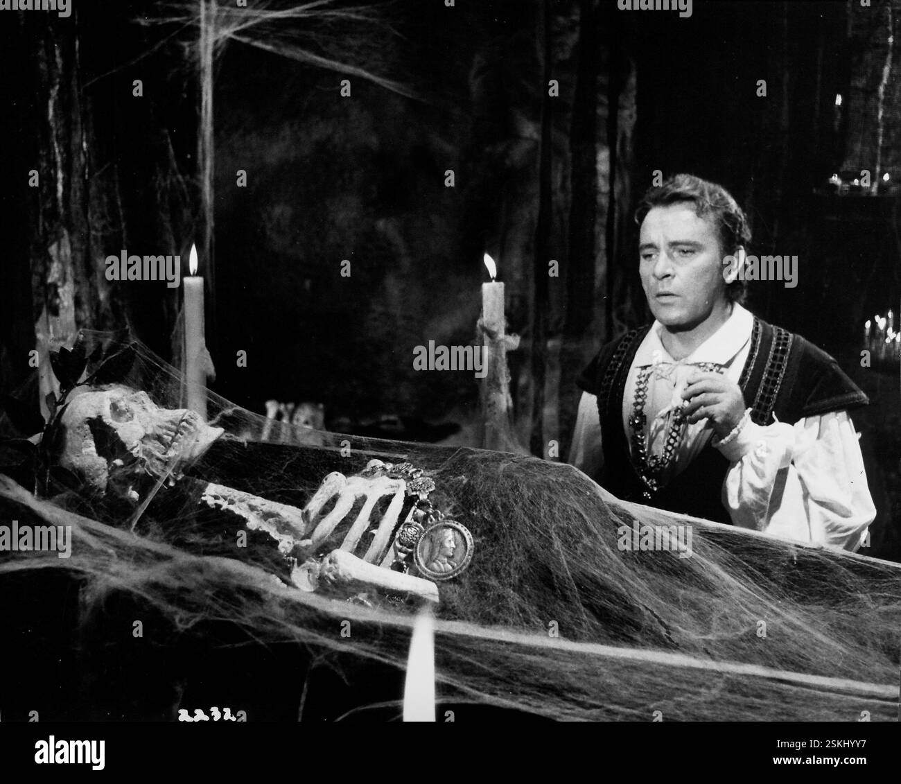 --- Richard Burton in 'Doctor Faustus' 1968#Richard Burton in 'Doctor Faustus' 1968 Foto Stock
