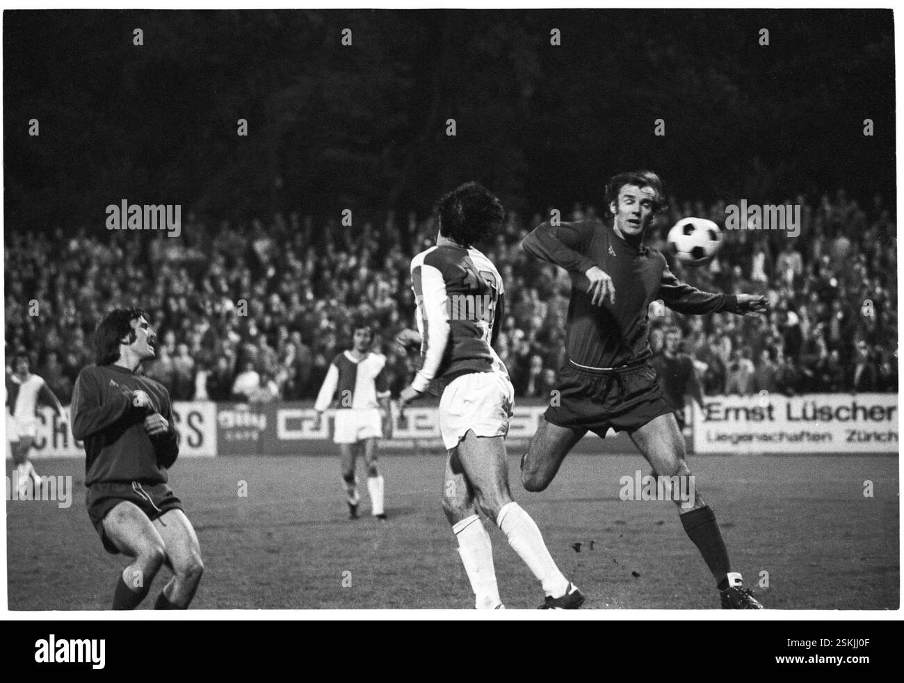 --- NLA 1973/74: Cavallette Zürich - FC Basel#NLA 1973/74: Cavallette Zurigo - FC Basel- RDB BY DUKAS Foto Stock