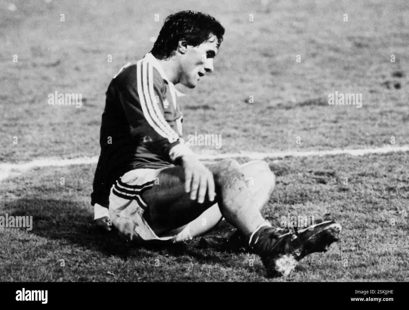 --- WM-Qualifikation 1980: Schweiz - Norwegen: Umberto Barberis#qualificazione WC 1980: Svizzera - Norvegia: Umberto Barberis- RDB DI DUKAS Foto Stock