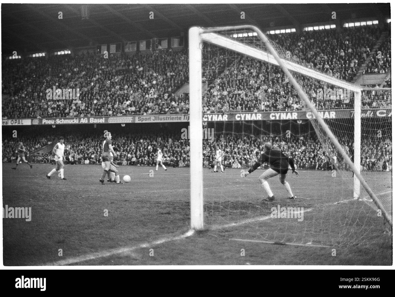 --- NLA 1968/69: FC Basel - FC Lausanne Sports#NLA 1968/69: FC Basel - FC Lausanne Sports Foto Stock