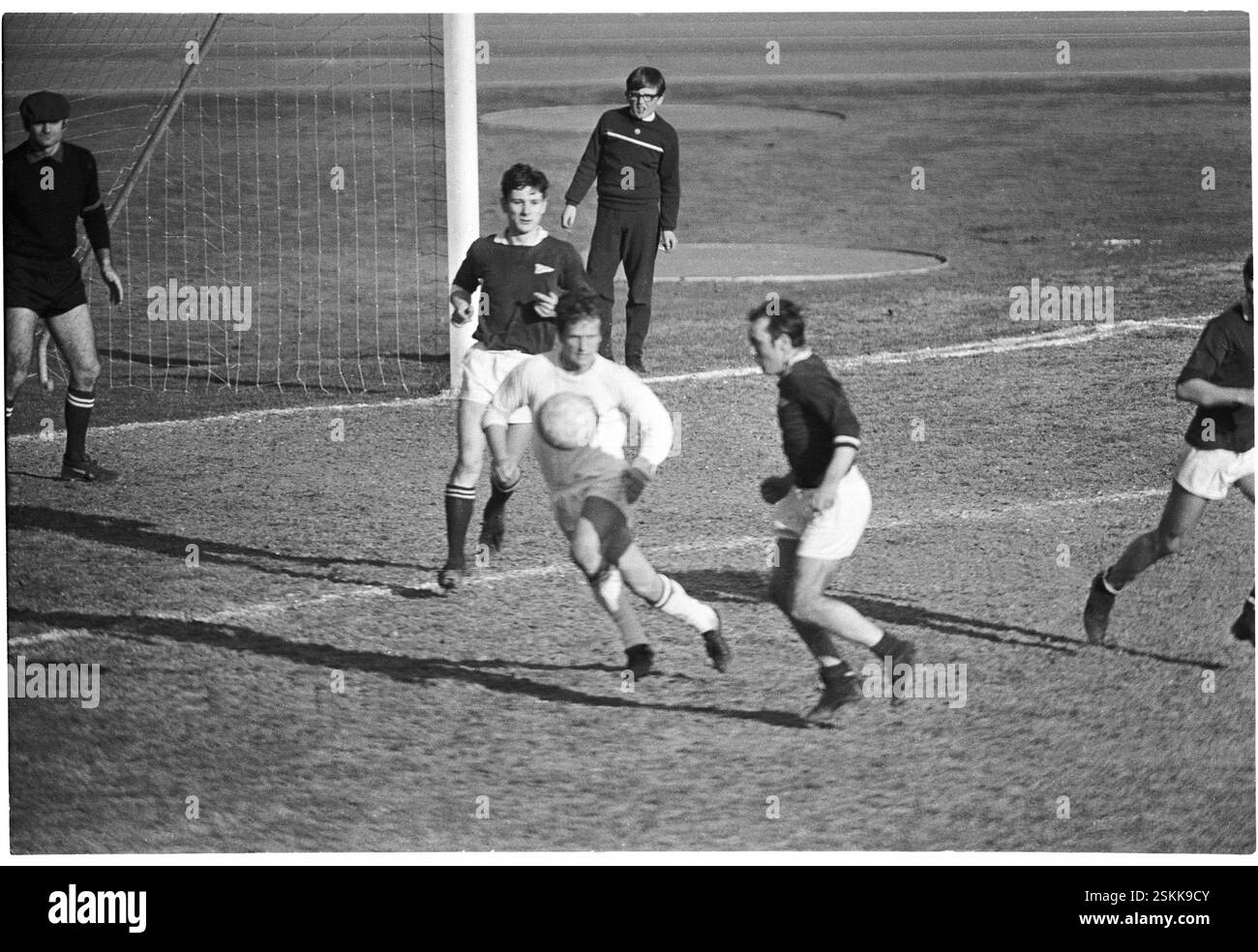 --- NLA 1968/69: FC Zürich - Servette FC; Fritz Künzli#NLA 1968/69: FC Zürich - Servette FC; Fritz Künzli Foto Stock