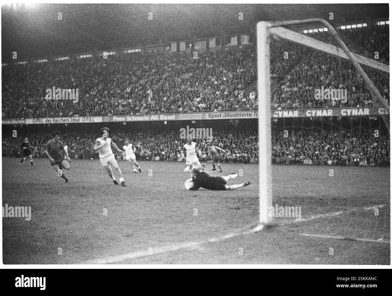 --- NLA 1968/69: FC Basel - FC Lausanne Sports#NLA 1968/69: FC Basel - FC Lausanne Sports Foto Stock