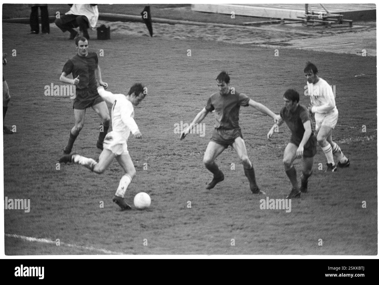 --- NLA 1968/69: FC Zürich - FC Basel#NLA 1968/69: FC Zurich - FC Basel Foto Stock