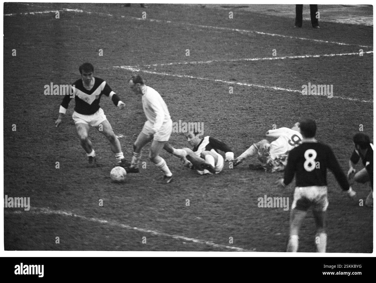 --- NLA 1968/69: FC Zürich - FC Lugano#NLA 1968/69: FC Zurich - FC Lugano- RDB BY DUKAS Foto Stock