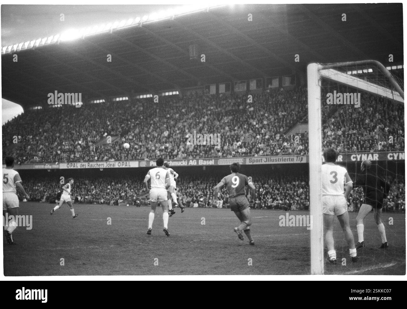--- NLA 1968/69: FC Basel - FC Lausanne Sports#NLA 1968/69: FC Basel - FC Lausanne Sports- RDB DI DUKAS Foto Stock
