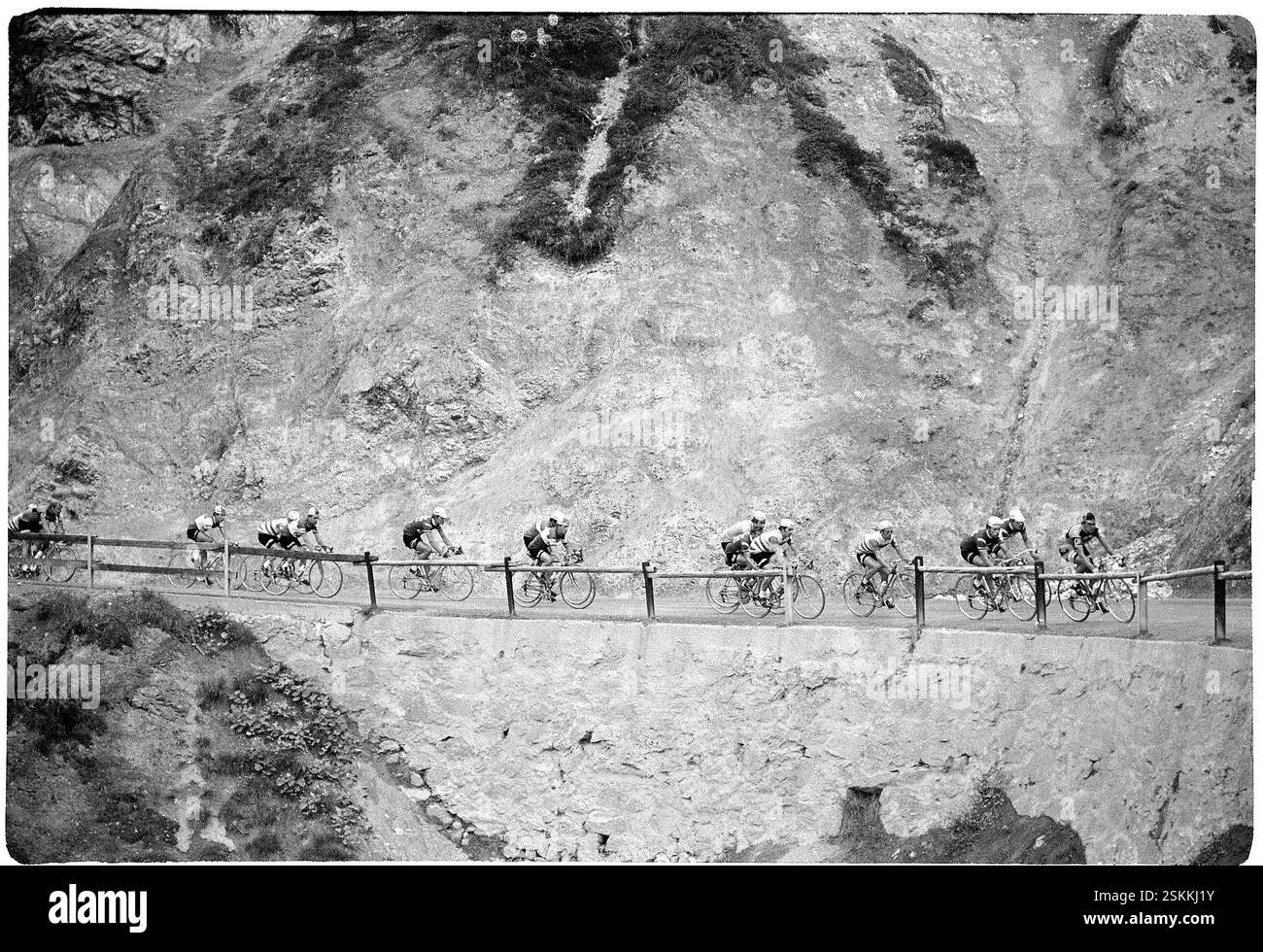 --- Tour de Suisse 1971, 4. Tag#Tour de Suisse 1971, 4° giorno - RDB BY DUKAS Foto Stock