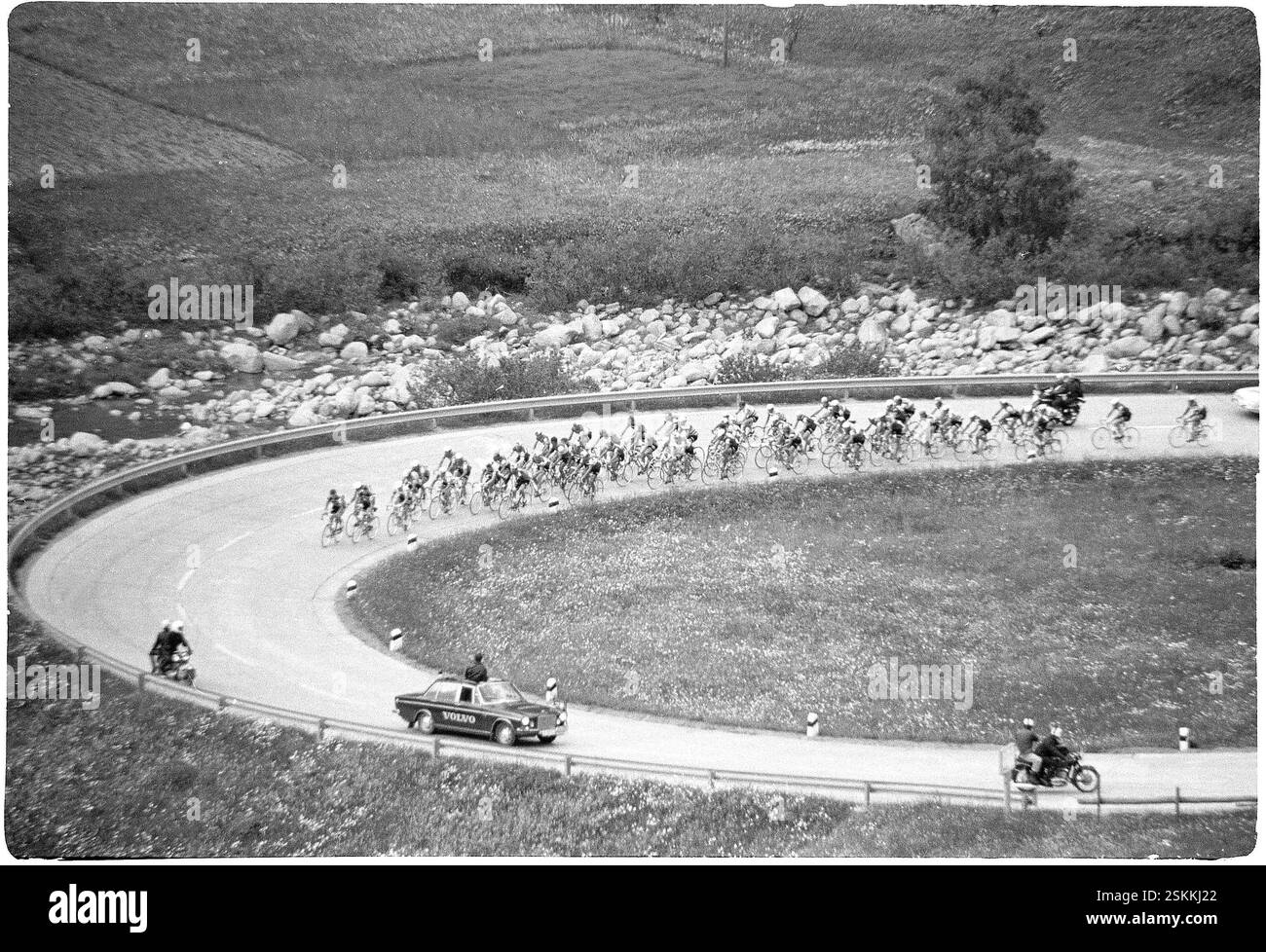 --- Tour de Suisse 1971, 4. Tag#Tour de Suisse 1971, 4° giorno - RDB BY DUKAS Foto Stock