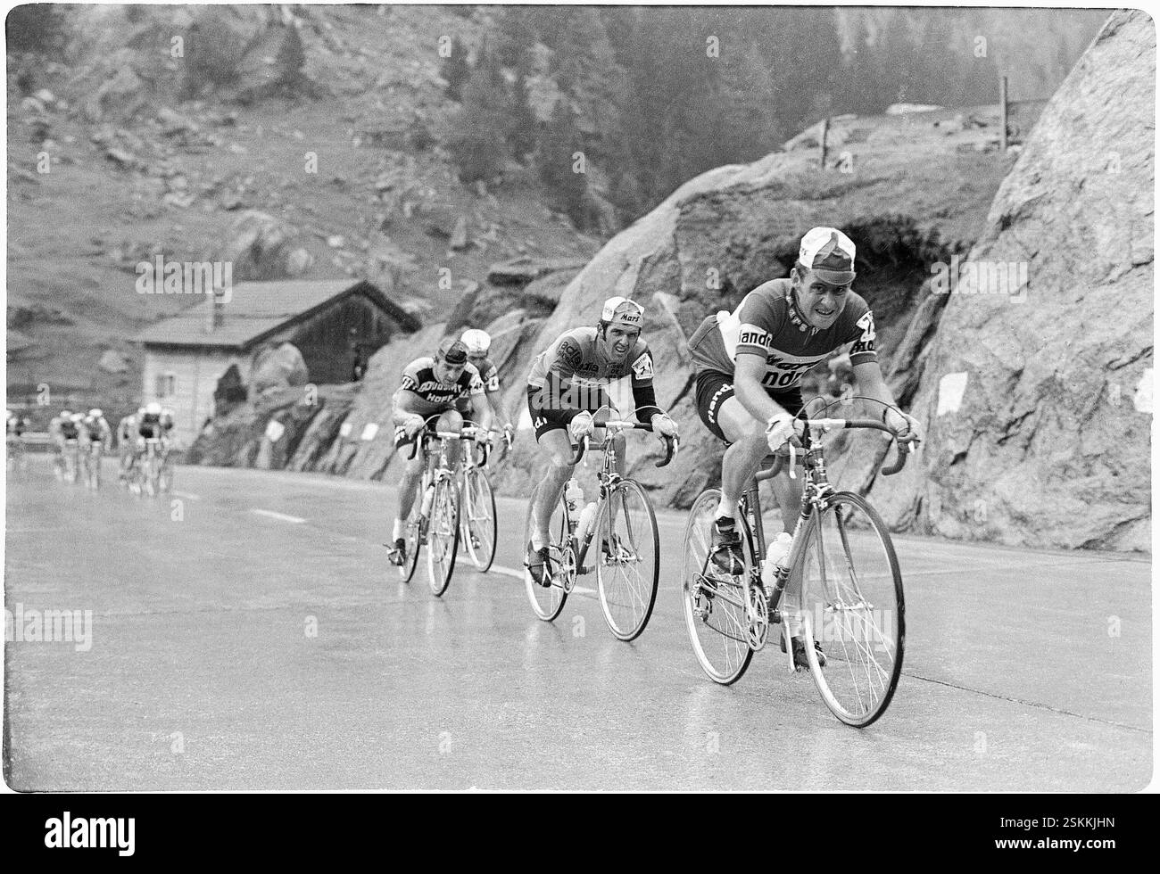 --- Tour de Suisse 1971, 4. Tag#Tour de Suisse 1971, 4° giorno - RDB BY DUKAS Foto Stock