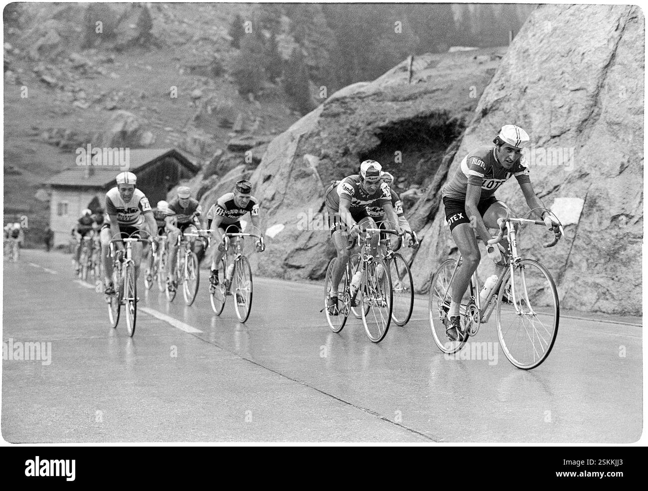 --- Tour de Suisse 1971, 4. Tag#Tour de Suisse 1971, 4° giorno - RDB BY DUKAS Foto Stock