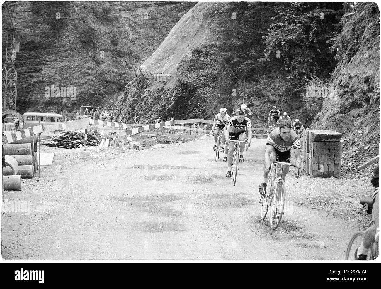 --- Tour de Suisse 1971, 4. Tag#Tour de Suisse 1971, 4° giorno - RDB BY DUKAS Foto Stock