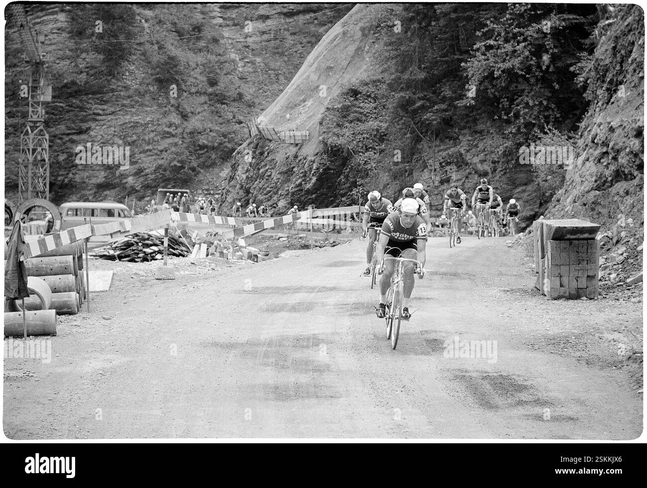--- Tour de Suisse 1971, 4. Tag#Tour de Suisse 1971, 4° giorno - RDB BY DUKAS Foto Stock