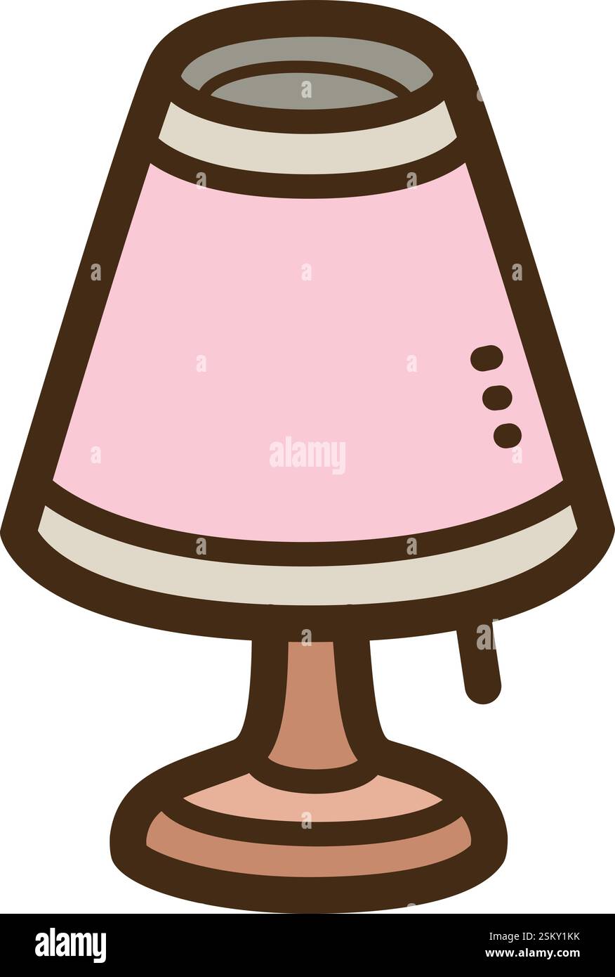 Illustrazione e grafica del doodle vettoriale di illuminazione. Parte della categoria Home e Interior. Illustrazione Vettoriale